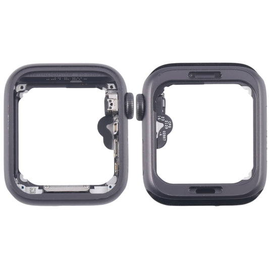 Cadre central en alliage d'aluminium avec plaque de lunette et câble flexible Crown Spin Axis, For Apple Watch SE 2020 40MM LTE, For Apple Watch SE 2020 40MM GPS, For Apple Watch Series SE 2020 44MM LTE, For Apple Watch SE 2020 44MM GPS                ...