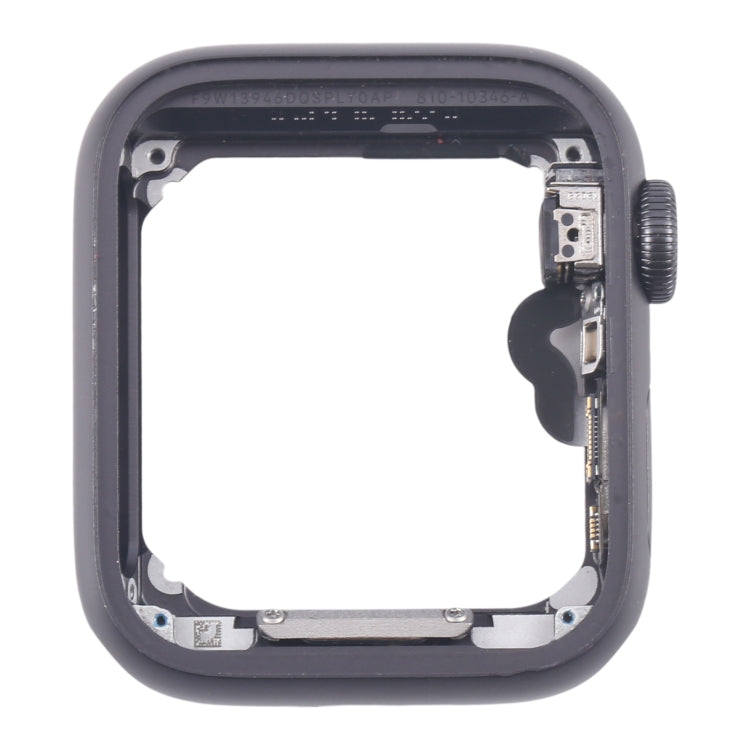 Cadre central en alliage d'aluminium avec plaque de lunette et câble flexible Crown Spin Axis, For Apple Watch SE 2020 40MM LTE, For Apple Watch SE 2020 40MM GPS, For Apple Watch Series SE 2020 44MM LTE, For Apple Watch SE 2020 44MM GPS                ...
