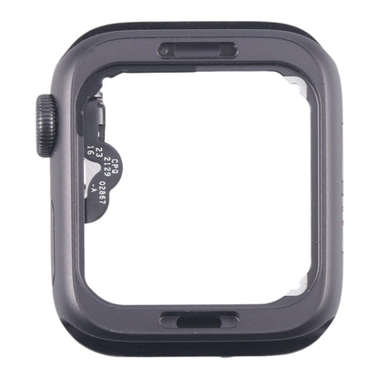 Cadre central en alliage d'aluminium avec plaque de lunette et câble flexible Crown Spin Axis, For Apple Watch SE 2020 40MM LTE, For Apple Watch SE 2020 40MM GPS, For Apple Watch Series SE 2020 44MM LTE, For Apple Watch SE 2020 44MM GPS                ...