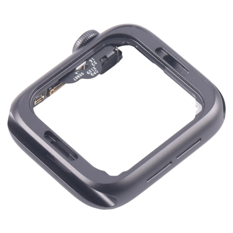 Cadre central en alliage d'aluminium avec plaque de lunette et câble flexible Crown Spin Axis, For Apple Watch SE 2020 40MM LTE, For Apple Watch SE 2020 40MM GPS, For Apple Watch Series SE 2020 44MM LTE, For Apple Watch SE 2020 44MM GPS                ...