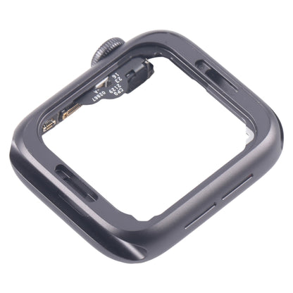 Cadre central en alliage d'aluminium avec plaque de lunette et câble flexible Crown Spin Axis, For Apple Watch SE 2020 40MM LTE, For Apple Watch SE 2020 40MM GPS, For Apple Watch Series SE 2020 44MM LTE, For Apple Watch SE 2020 44MM GPS                ...