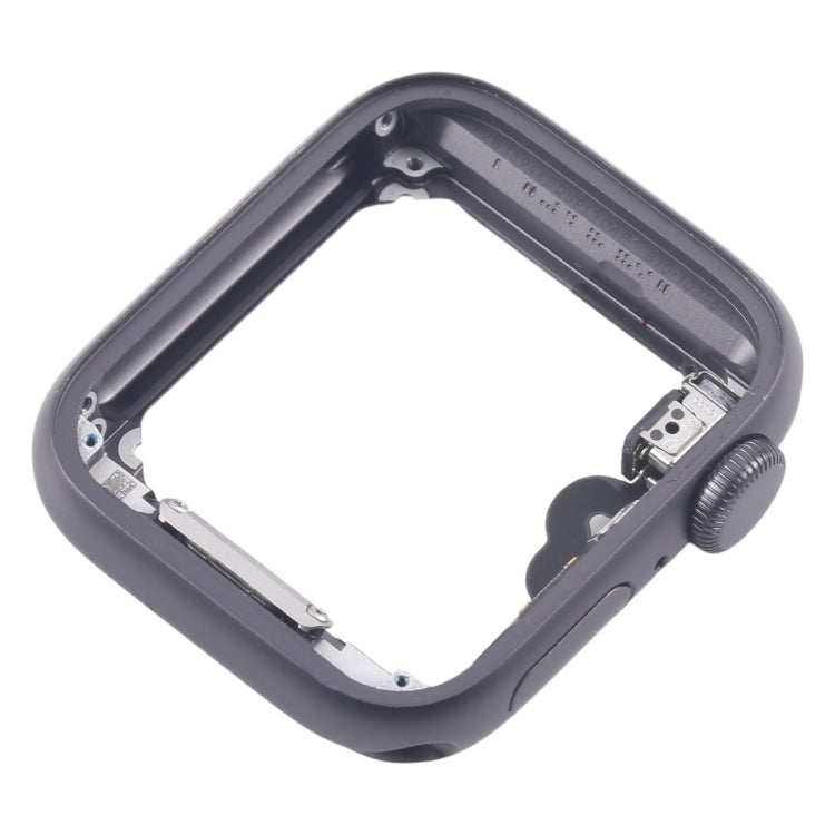 Cadre central en alliage d'aluminium avec plaque de lunette et câble flexible Crown Spin Axis, For Apple Watch SE 2020 40MM LTE, For Apple Watch SE 2020 40MM GPS, For Apple Watch Series SE 2020 44MM LTE, For Apple Watch SE 2020 44MM GPS                ...