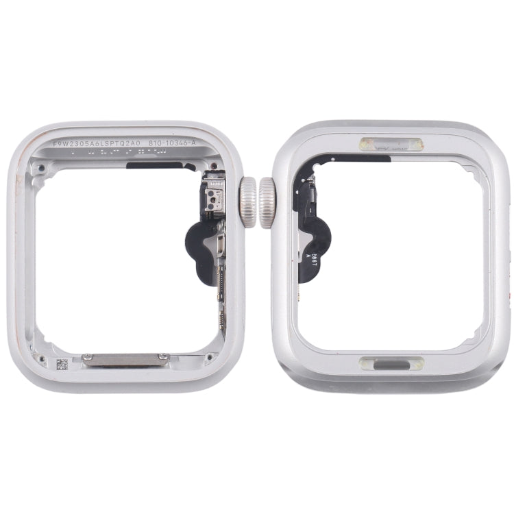 Cadre central en alliage d'aluminium avec plaque de lunette et câble flexible Crown Spin Axis, For Apple Watch SE 2020 40MM LTE, For Apple Watch SE 2020 40MM GPS, For Apple Watch Series SE 2020 44MM LTE, For Apple Watch SE 2020 44MM GPS                ...