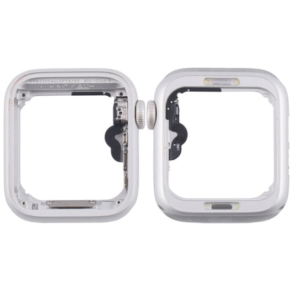 Cadre central en alliage d'aluminium avec plaque de lunette et câble flexible Crown Spin Axis, For Apple Watch SE 2020 40MM LTE, For Apple Watch SE 2020 40MM GPS, For Apple Watch Series SE 2020 44MM LTE, For Apple Watch SE 2020 44MM GPS                ...