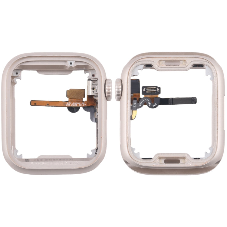 Cadre central en alliage d'aluminium avec plaque de lunette et câble flexible Crown Spin Axis