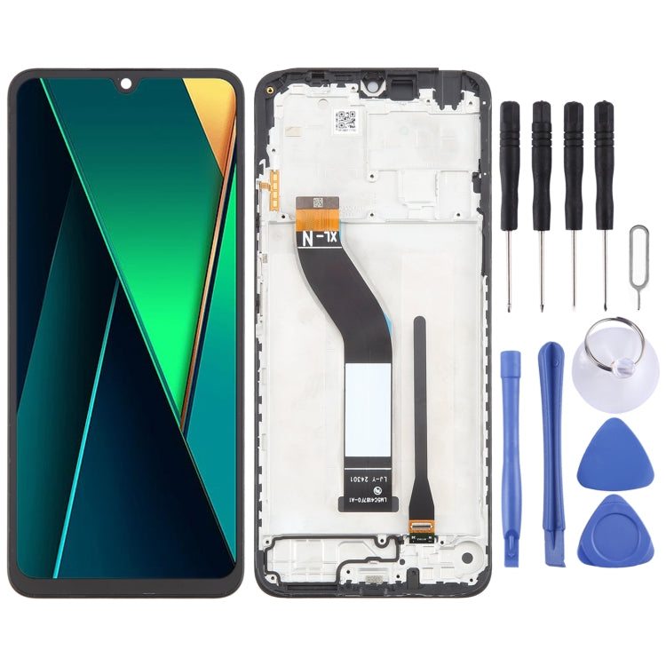 Ensemble complet de numériseur d'écran LCD d'origine avec cadre