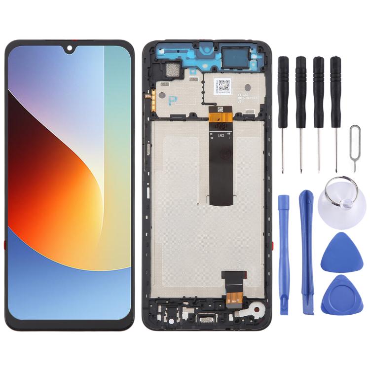 Ensemble complet de numériseur d'écran LCD d'origine avec cadre