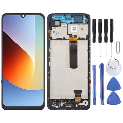 Ensemble complet de numériseur d'écran LCD d'origine avec cadre