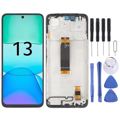 Ensemble complet de numériseur d'écran LCD OEM avec cadre, For Xiaomi Poco C71, For Xiaomi Redmi 14C 4G / 5G, For Xiaomi Redmi A4, For Xiaomi Redmi A3 Pro, For Xiaomi Poco C75, For Xiaomi Redmi 14R, For Xiaomi Redmi 13 5G, For Xiaomi Poco M6 4G        ...