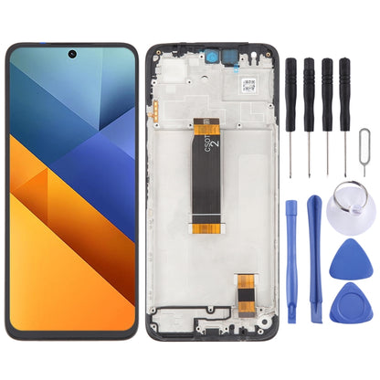 Ensemble complet de numériseur d'écran LCD OEM avec cadre, For Xiaomi Poco C71, For Xiaomi Redmi 14C 4G / 5G, For Xiaomi Redmi A4, For Xiaomi Redmi A3 Pro, For Xiaomi Poco C75, For Xiaomi Redmi 14R, For Xiaomi Redmi 13 5G, For Xiaomi Poco M6 4G        ...