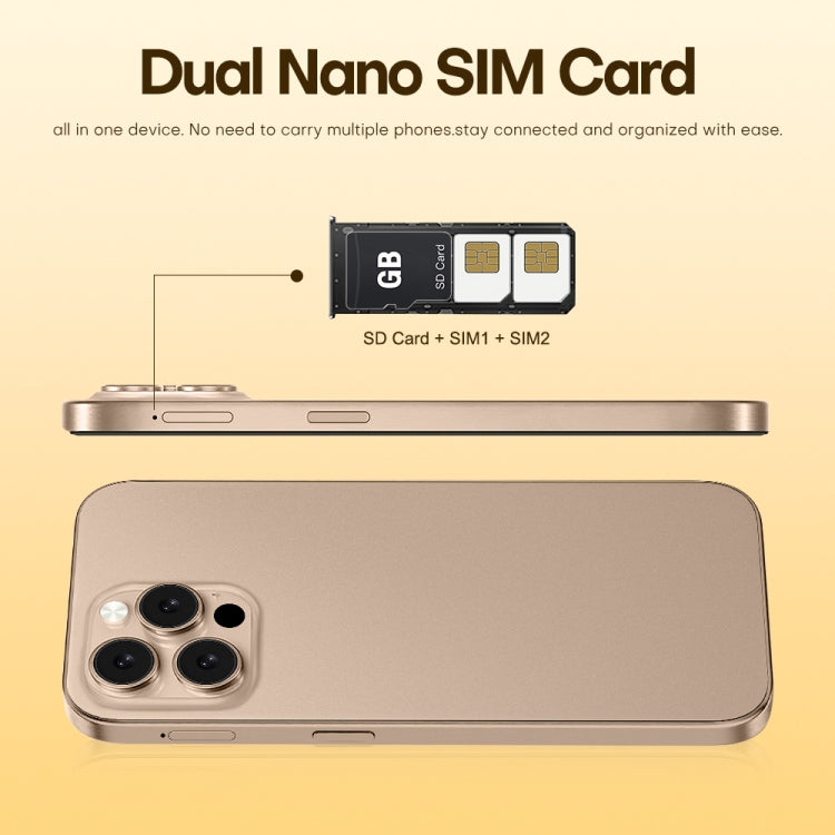 U218 / i16 Pro Max, 1 Go + 16 Go, 6,6 pouces Android 8.1 MTK6580A Quad Core, OTG, Réseau : 3G, Double SIM, EU Plug, US Plug, UK Plug, AU Plug