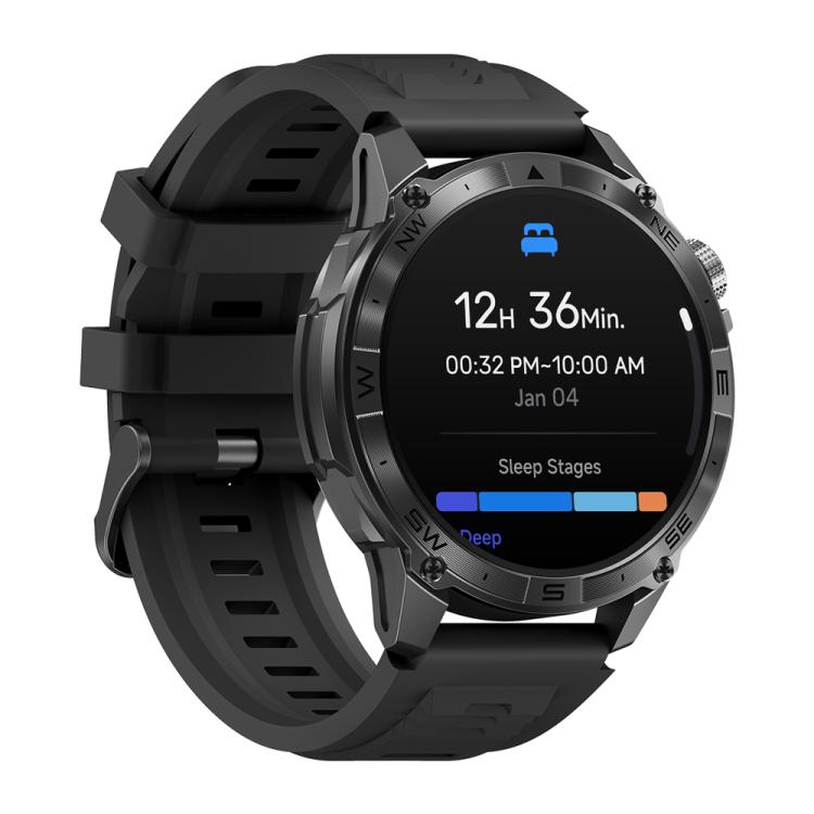 Montre connectée Zeblaze Stratos 2 Plus avec écran de 1,43 pouces et GPS 3 ATM pour la santé et le fitness, Stratos 2 Plus