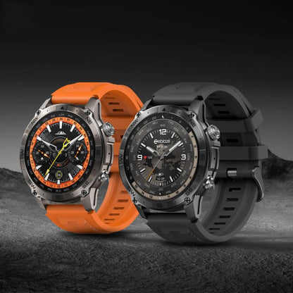 Montre connectée Zeblaze Stratos 2 Plus avec écran de 1,43 pouces et GPS 3 ATM pour la santé et le fitness, Stratos 2 Plus