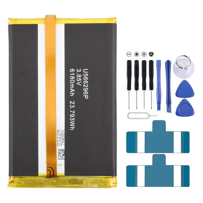 Remplacement de la batterie, For Blackview P6000 U566296P 6180mAh