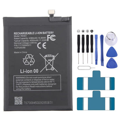 Remplacement de la batterie, For T-Mobile REVVL 6 5G RE001 4380mAh