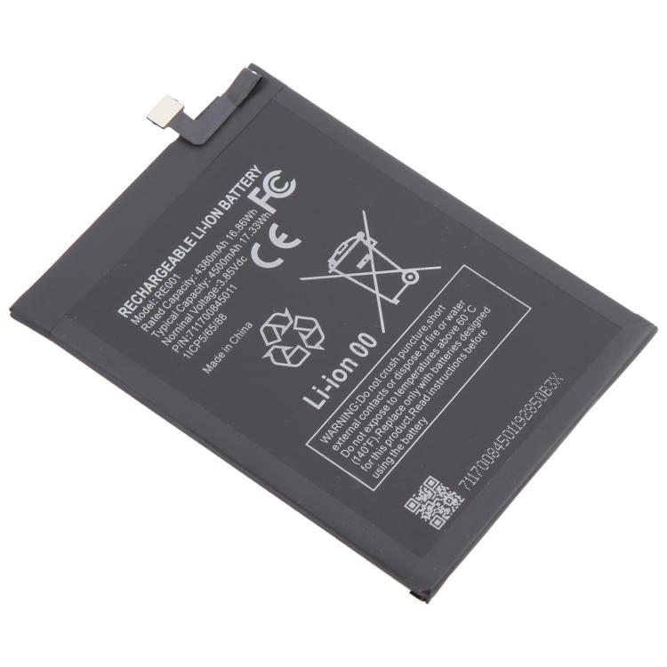 Remplacement de la batterie, For T-Mobile REVVL 6 5G RE001 4380mAh