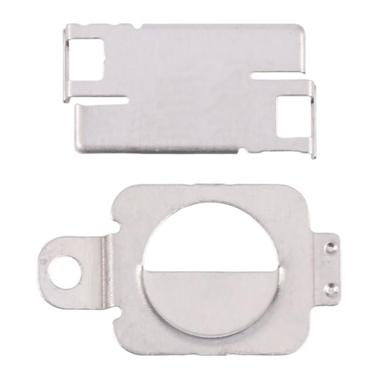 1 paire de couvertures en fer pour lampe de poche/micro (sur la couverture arrière)