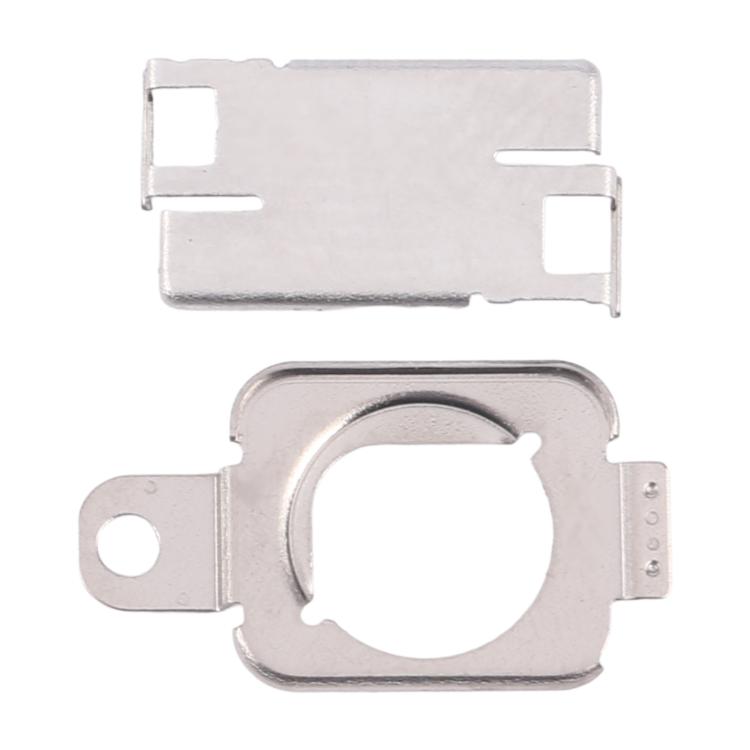1 paire de couvertures en fer pour lampe de poche/micro (sur la couverture arrière)