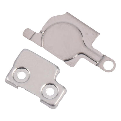1 paire de couvertures en fer pour lampe de poche/micro (sur la couverture arrière)