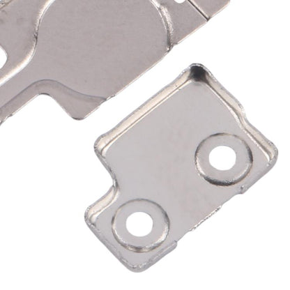 1 paire de couvertures en fer pour lampe de poche/micro (sur la couverture arrière)