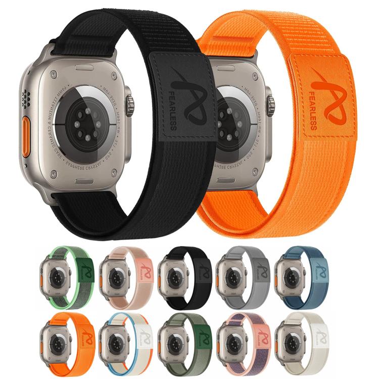Bande en nylon Fearless Trail Loop, For Apple Watch 46mm / 49mm / 45mm / 44mm, For Apple Watch 42mm / 41mm / 40mm / 38mm
