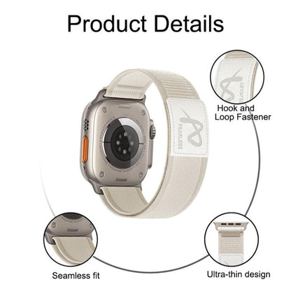 Bande en nylon Fearless Trail Loop, For Apple Watch 46mm / 49mm / 45mm / 44mm, For Apple Watch 42mm / 41mm / 40mm / 38mm