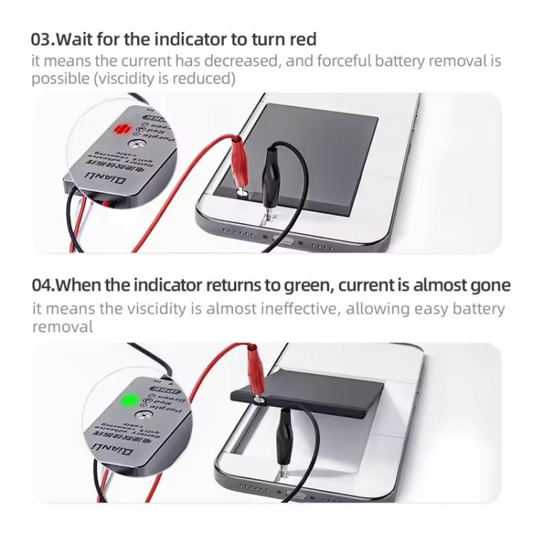 Câble adhésif pour batterie Qianli iP66 à retrait rapide pour iPhone