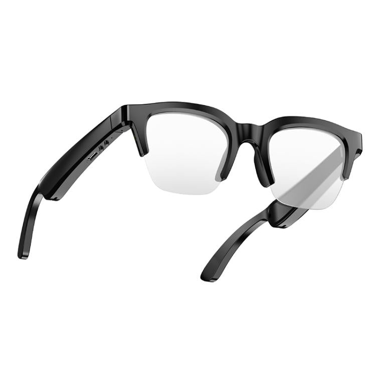 Lunettes Bluetooth intelligentes à réduction de bruit E60 ENC, E60 (Black), E60 (Transparent)