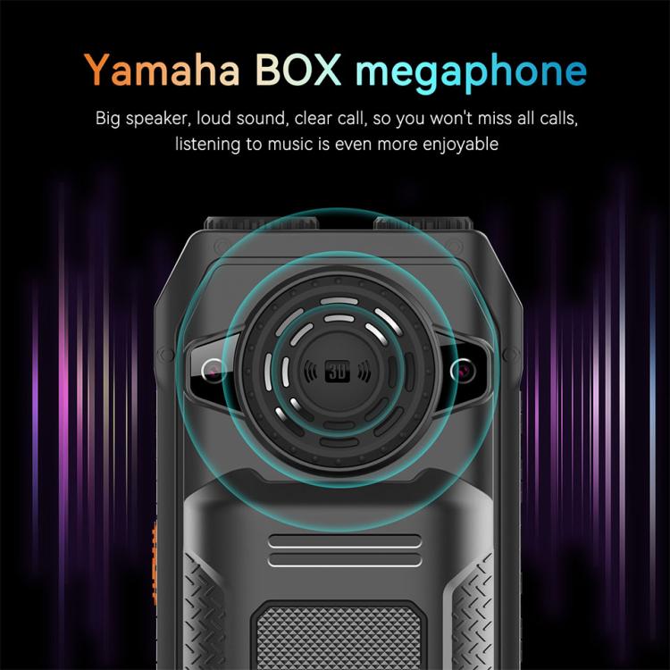 Téléphone à clavier à grand haut-parleur UNIWA M6000, 2,4 pouces, deux lampes de poche, 21 touches, SOS, FM, 4 SIM, GSM, EU Plug, US Plug, UK Plug, AU Plug