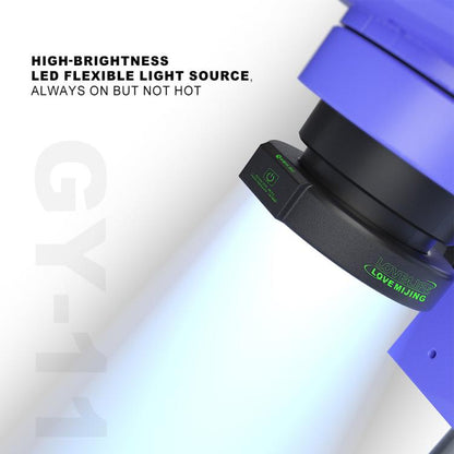 Source lumineuse annulaire tactile assistée par microscope Mijing GY-11, anti-poussière et anti-fumée