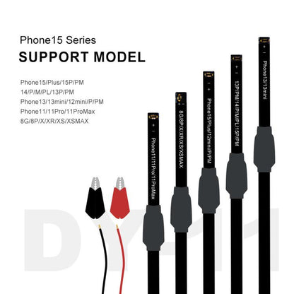 Câble d'alimentation pour réparation de téléphone portable Mijing DY-11