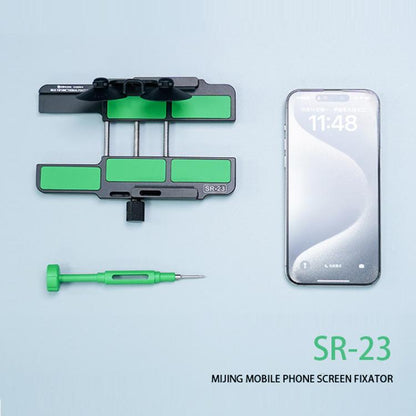 Fixateur d'écran pour téléphone portable Mijing SR-23