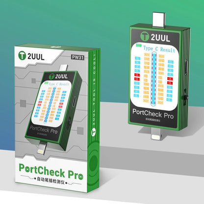 2uul PW31 PortCheck Pro 5 V/2 A Type-C/Interface d'éclairage Détecteur automatique de prise arrière