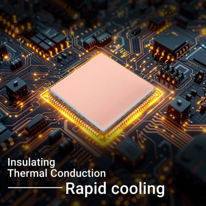 Coussinet en silicone prédécoupé pour dissipateur thermique de processeur 2uul SC09