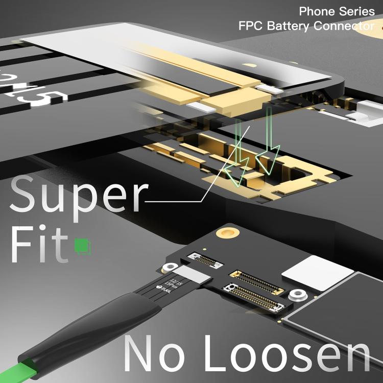 Connecteur de batterie FPC 2uul BT03 pour iPhone 6 à 16 Pro Max