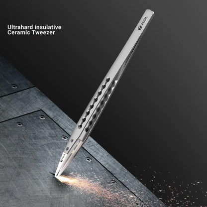 Pince à épiler en céramique isolante ultra-dure 2uul TW31