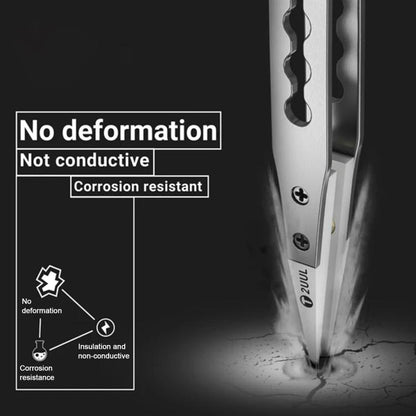 Pince à épiler en céramique isolante ultra-dure 2uul TW31