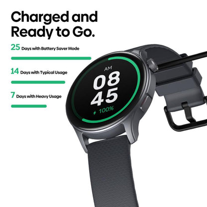 Montre connectée Zeblaze Btalk 3 GPS avec écran HD AMOLED de 1,43 pouce, prise en charge des appels Bluetooth