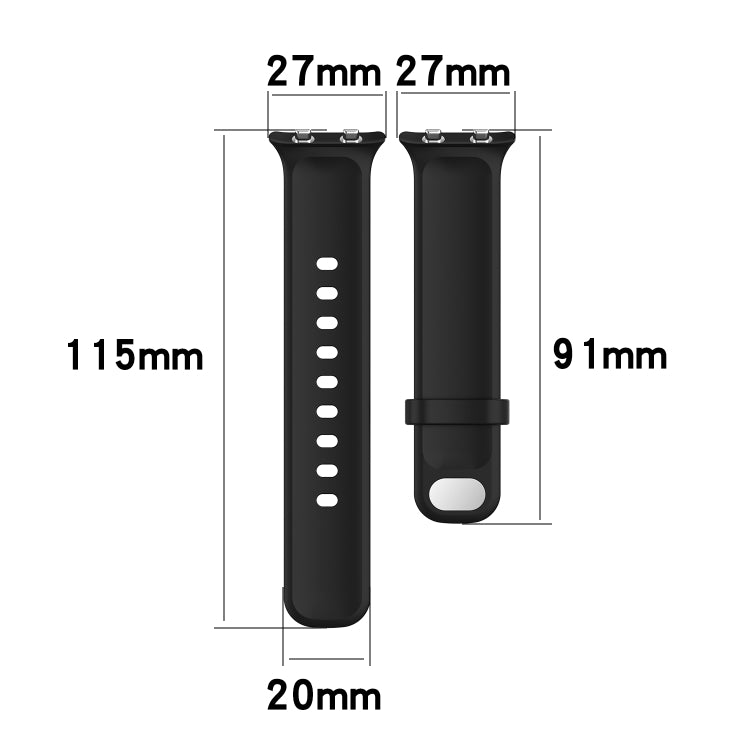 Remplacer le bracelet en silicone, For OPPO Watch 41mm, For OPPO Watch 46mm