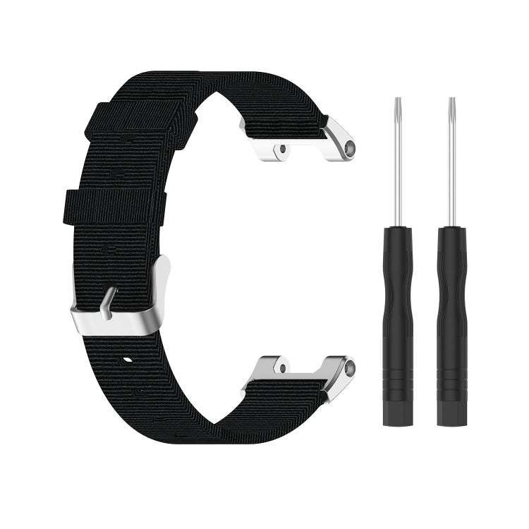Sangle de remplacement en toile de nylon avec couteau utilitaire, For Huami Amazfit Ares A1908, For Huami Amazfit T-Rex  A1918