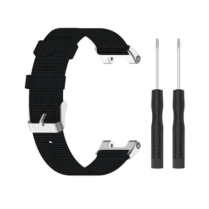 Sangle de remplacement en toile de nylon avec couteau utilitaire, For Huami Amazfit Ares A1908, For Huami Amazfit T-Rex  A1918