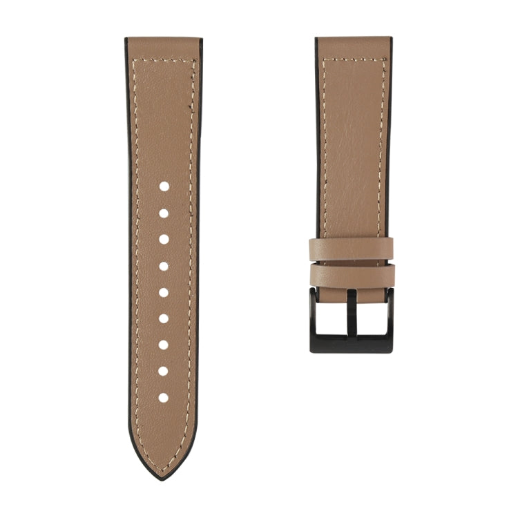 Bracelet de montre en TPU + cuir, For Samsung Galaxy Watch 3 41mm, For Samsung Galaxy Watch 3 45mm