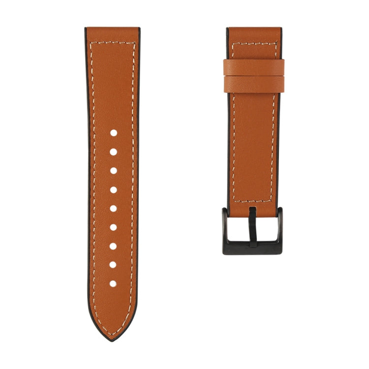 Bracelet de montre en TPU + cuir, For Samsung Galaxy Watch 3 41mm, For Samsung Galaxy Watch 3 45mm