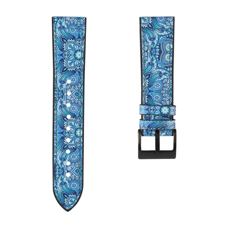 Bracelet de montre en TPU + cuir, For Samsung Galaxy Watch 3 41mm, For Samsung Galaxy Watch 3 45mm