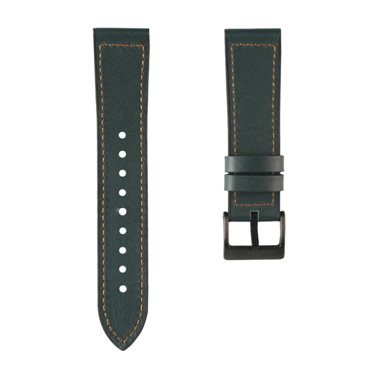 Bracelet de montre en TPU + cuir, For Samsung Galaxy Watch 3 41mm, For Samsung Galaxy Watch 3 45mm
