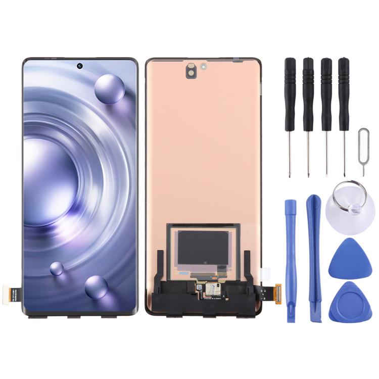 Écran LCD OLED avec numériseur complet et identification par empreinte digitale, For vivo Y300+ 5G V2422, For vivo V30e V2339, For vivo X100 Pro, For vivo X100, For vivo T2 Pro 5G, For vivo iQOO Z7 Pro 5G, For vivo V29e, For vivo S17e                  ...