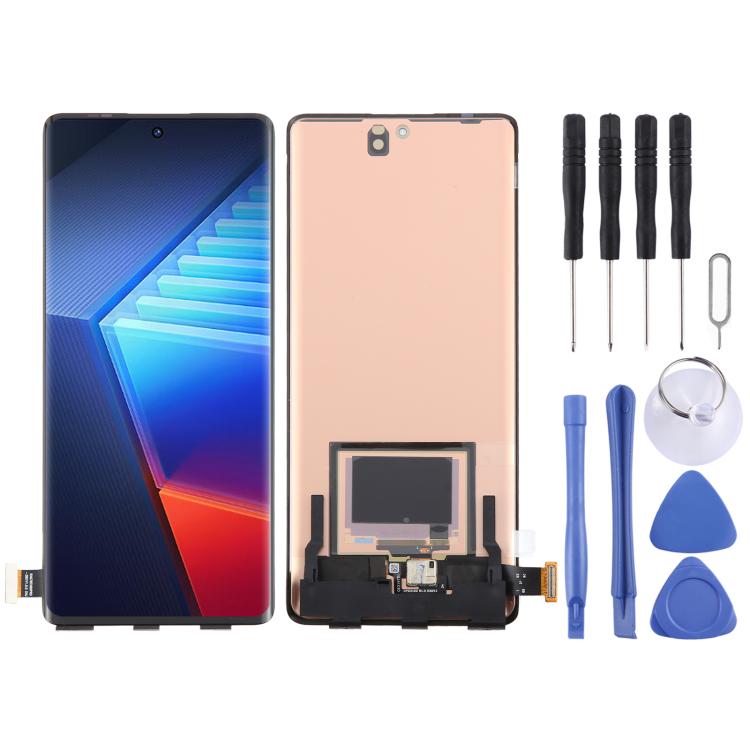 Écran LCD OLED avec numériseur complet et identification par empreinte digitale, For vivo Y300+ 5G V2422, For vivo V30e V2339, For vivo X100 Pro, For vivo X100, For vivo T2 Pro 5G, For vivo iQOO Z7 Pro 5G, For vivo V29e, For vivo S17e                  ...