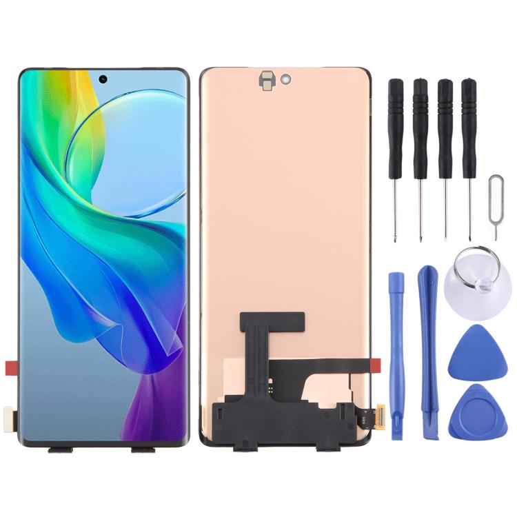 Écran LCD OLED avec numériseur complet et identification par empreinte digitale, For vivo Y300+ 5G V2422, For vivo V30e V2339, For vivo X100 Pro, For vivo X100, For vivo T2 Pro 5G, For vivo iQOO Z7 Pro 5G, For vivo V29e, For vivo S17e                  ...