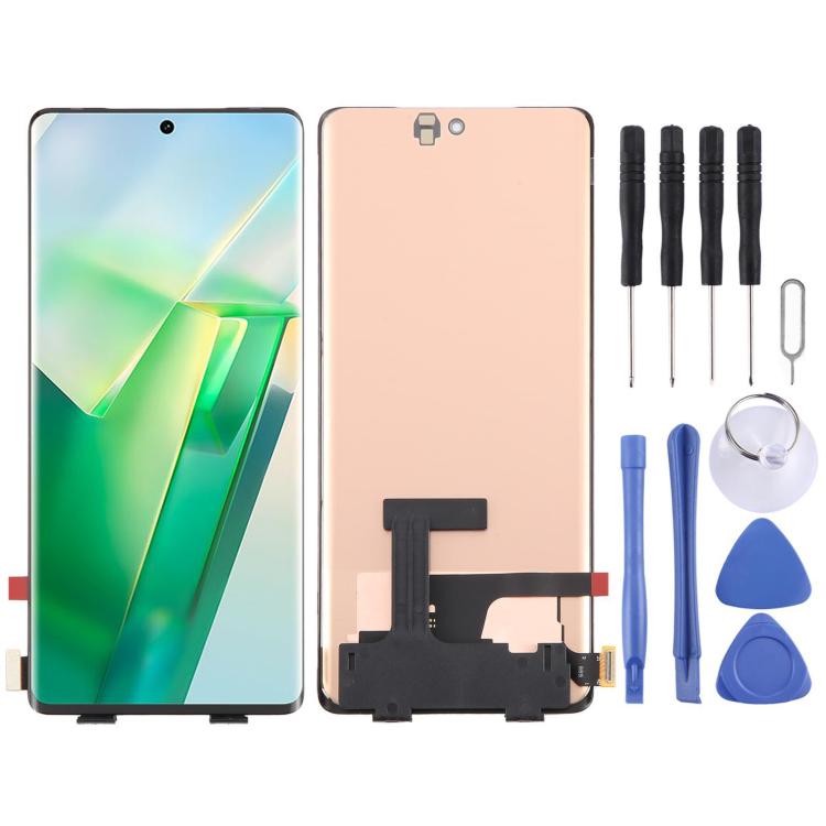 Écran LCD OLED avec numériseur complet et identification par empreinte digitale, For vivo Y300+ 5G V2422, For vivo V30e V2339, For vivo X100 Pro, For vivo X100, For vivo T2 Pro 5G, For vivo iQOO Z7 Pro 5G, For vivo V29e, For vivo S17e                  ...