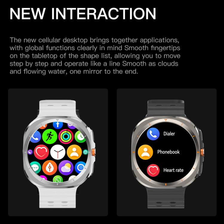 Montre connectée Bluetooth X7 avec écran IPS de 1,51 pouce et surveillance de la santé